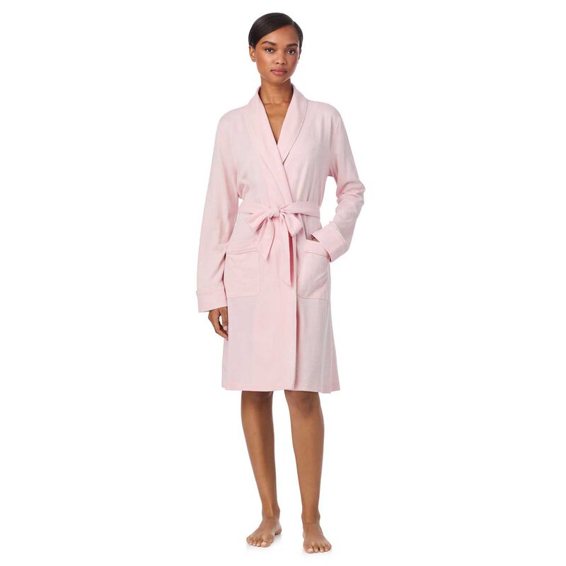 Lauren Ralph Lauren Cotton Jacquard L/S Shawl Collar Robe image number 0